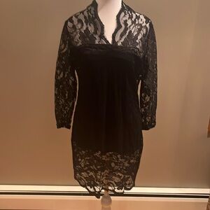 Beautiful black lace dresss